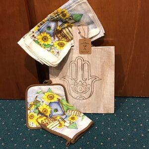 Sunflower Kitchen Decor Set